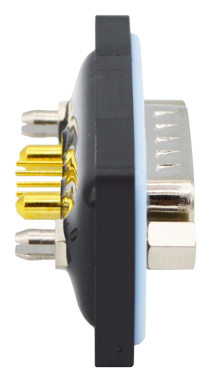 Norcomp CDFV7W2113L251 CDFV7W2113L251 Combination Layout D Sub Connector Nanook CDF Series DA-7W2 Plug 7 Contacts