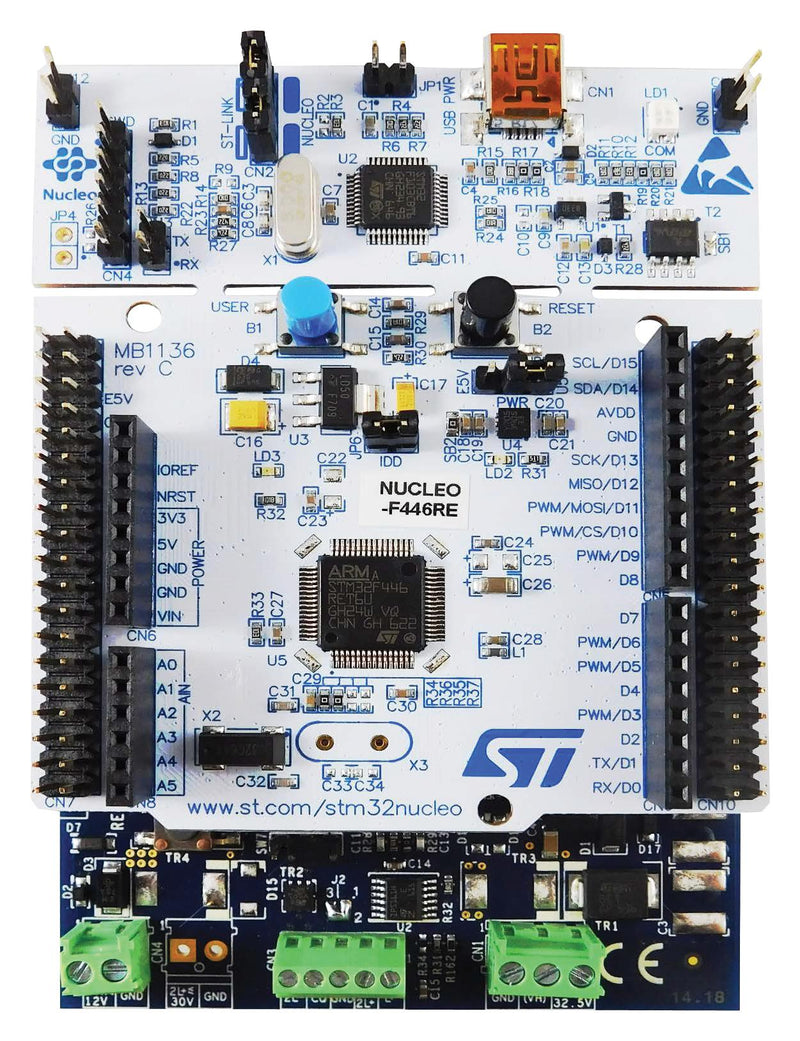 Stmicroelectronics P-NUCLEO-IOM01M1 Development Board STM32 Nucleo Pack For IO-Link Master v1.1 PHY Stack