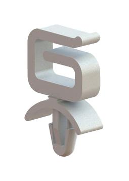 Essentra Components MOFNSA-2-01 MOFNSA-2-01 Wire Saddle Push IN Nylon 6.6 Natural