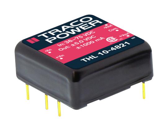 Tracopower THL 10-4813 Isolated Board Mount DC/DC Converter 1 Output 10 W 15 V 670 mA