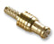 RADIALL R213082007 RF / Coaxial Connector, MCX Coaxial, Straight Plug, Crimp, 75 ohm, RG179, RG187, Brass