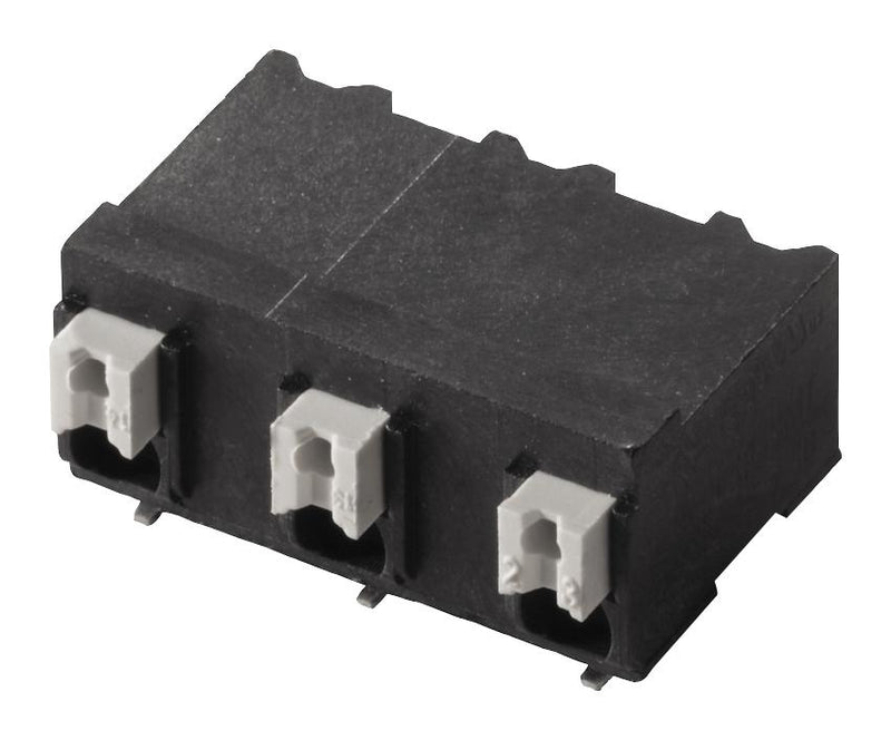 Weidmuller 1473940000 Wire-To-Board Terminal Block 7.5 mm 2 Ways 24 AWG 16 1.5 mm&sup2; Push In