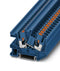 Phoenix Contact PTI 6 BU DIN Rail Mount Terminal Block Feed-Thru 2 Ways 20 AWG 8 mm&Acirc;&sup2; Push In 41 A