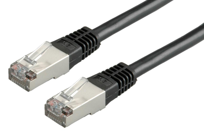 Multicomp PRO MP001936 MP001936 Ethernet Cable S/FTP (PiMF) Cat6 10 m 33 ft RJ45 Plug to Black