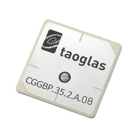 Taoglas CGGBP.35.2.A.08 CGGBP.35.2.A.08 RF Antenna Patch 1.561 GHz to 1.602 Adhesive / Pin 4.587 dBi