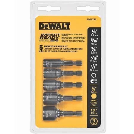 Dewalt DW2235IR 5 Piece Magnetic Nut Driver Set