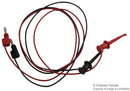 POMONA 3782-36-02 TEST LEAD SET, BLACK/RED, 914MM, 60V, 5A