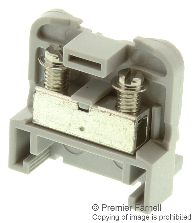 MARATHON SPECIAL PRODUCTS 6G38TSKKF TERMINAL BLOCK, 9.525MM SECTIONAL,1 POSITION, 22-10AWG