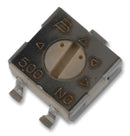 BOURNS 3314G-1-200E Trimmer Potentiometer, 20 ohm, 250 mW, &plusmn; 20%, Trimpot 3314 Series, 1 Turns, Surface Mount Device