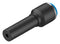 Festo QS-8H-4 Pneumatic Fitting Push-In 14 bar 8 mm PBT (Polybutylene Terephthalate) QS