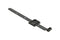 Essentra Components UMS-16-45 Cable TIE 1" Mount Strap BLK PA 6.6