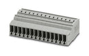 Phoenix Contact SC 25/14 Pluggable Terminal Block Coupling 5.2 mm 14 Ways 28AWG to 12AWG 2.5 mm&Acirc;&sup2; Clamp 24 A