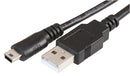 PRO Signal PSG91573 USB Cable 1 m 3.28 ft 2.0 Black