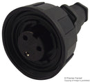 BULGIN PX0731/S Circular Connector, Buccaneer Standard Series, Cable Mount Receptacle, 3 Contacts, Screw Socket