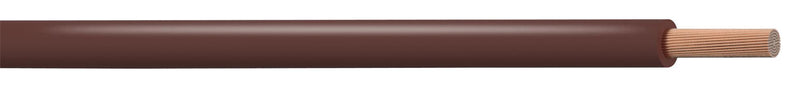 PRO POWER PP001204 Wire, Stranded, Tri Rated, PVC, Brown, 21 AWG, 0.5 mm&sup2;, 328 ft, 100 m