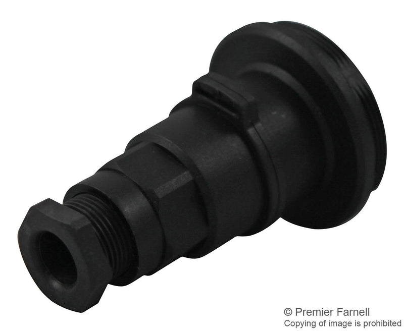 BULGIN PX0737/P Circular Connector, Buccaneer Standard Series, Cable Mount Plug, 2 Contacts, Screw Pin, Threaded