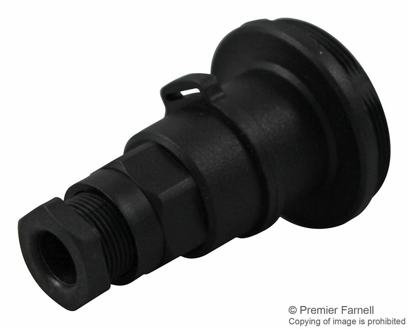 BULGIN PX0732/P Circular Connector, Buccaneer Standard Series, Cable Mount Plug, 3 Contacts, Screw Pin, Threaded