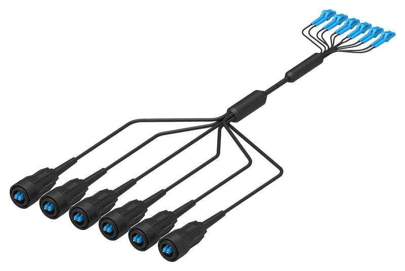 TE Connectivity 9-2835698-8 9-2835698-8 Fibre Optic Cable Singlemode 9&Acirc;&micro;m / 125&Acirc;&micro;m LC Duplex-LC Duplex 150 m