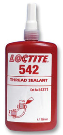 LOCTITE 542, 250ML Sealant, Acrylic, Thread Locking, Bottle, Brown, 250ml