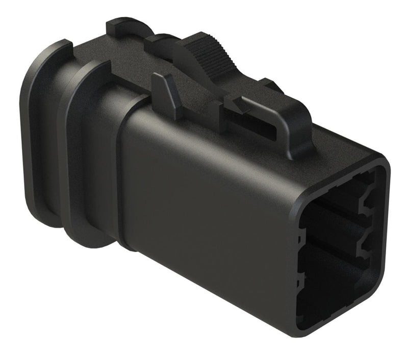 Amphenol SINE/TUCHEL ATP06-6S-OMRDBLK ATP06-6S-OMRDBLK Automotive Connector Housing ATP Plug 6 Ways