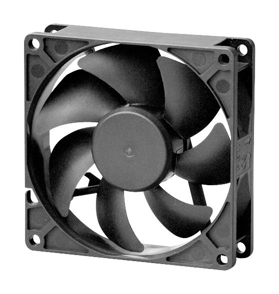 Multicomp MC002714 Axial Fan 24 V DC 92 mm 25 45 cu.ft/min