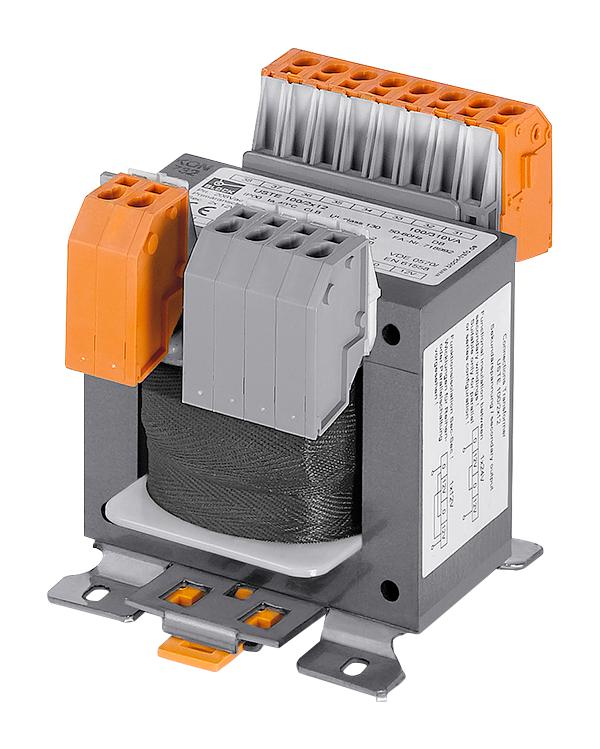 Block USTE630/2X115 Chassis Mount Transformer Class I Open Style Control and Safety Isolating