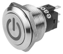 EAO 82-6151.2000.B002 82-6151.2000.B002 Vandal Resistant Switch Engraved Standby 82 22 mm Spdt Maintained Round Flush