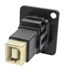 Cliff Electronic Components CP30209NM3B CP30209NM3B USB Adapter M3 Hole Type A Receptacle B 2.0 FT