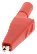 CAL Test Electronics CT3761-2 MED. Alligator Clip With 4MM B-PLUG Jack RED 02AH5942