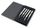 IDEAL-TEK K5HP.TA Tweezer, 5 Piece Set, Titanium Body, Titanium Tip