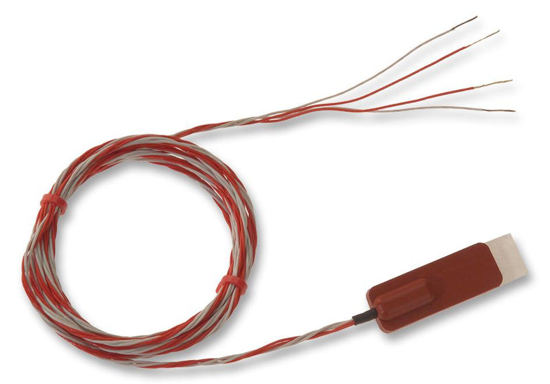 Labfacility PT100 RTF4-5.0 (5MTR LEAD) RTD Sensor Silicon Patch -50 &deg;C 150 100 ohm RTF4 Series