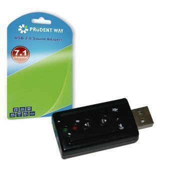 Prudent WAY PWI-USB-A71 USB 2.0 Sound Card 88W0406