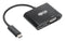 TRIPP-LITE U444-06N-VB-C USB-C TO VGA Adapter W/PD Charge Black