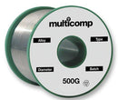 Multicomp 509-0738 Solder Wire Lead Free 0.9mm Diameter 227&deg;C 500g