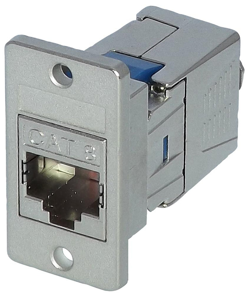 TUK Sekeipm Modular Connector Keystone RJ45 Jack 1 x Port 8P8C Cat8 Panel Mount