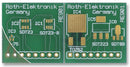 ROTH ELEKTRONIK RE901 PCB, Multiadaptor, Epoxy Glass Composite, 1.5mm, 22.86mm x 46.72mm