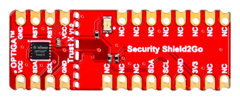 Infineon S2GOSECURITYOPTIGAXTOBO1 Evaluation Board Shield2Go Optiga Trust X Security I2C Interface IoT