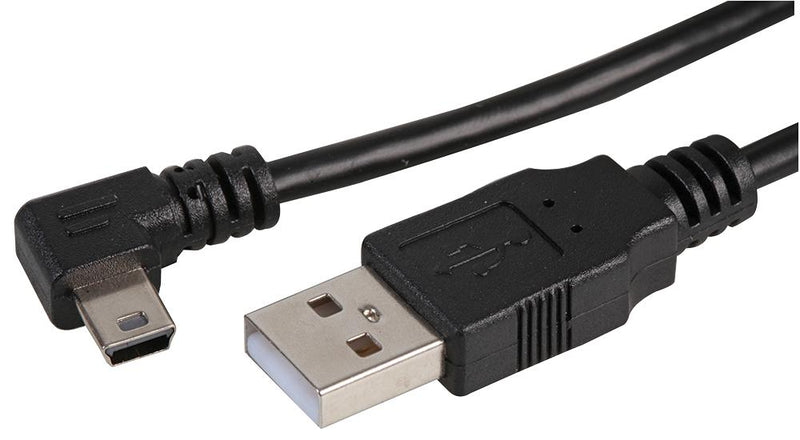 PRO Signal PSG91618 PSG91618 USB Cable Type A Plug to Mini B 1 m 3.28 ft 2.0 Black