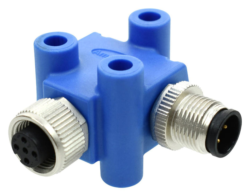 Amphenol LTW HMC-000505-0FM-ES001 Connector Accessory Elbow Adapter Nmea 2000 Series Industrial Circular Connectors