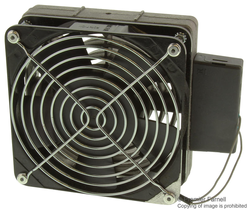 STEGO 03115.9-00 FAN HEATER, 400W, -45+C TO +70+C, 120V