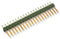 AMP - TE CONNECTIVITY 3-826646-2 Board-To-Board Connector, 2.54 mm, 32 Contacts, Plug, AMPMODU Mod II Series, Solder, 1 Rows