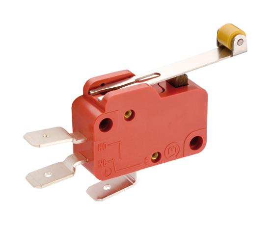 Marquardt 1006.1511 Microswitch Miniature Long Roller Lever Spdt Quick Connect 10 A New