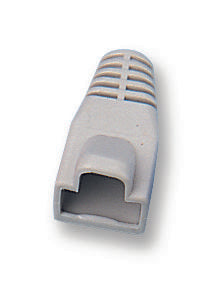 MH Connectors RJ45SRB-LGREY Connector Accessory Strain Relief Boot Mhrj Series Modular Unshielded Plugs