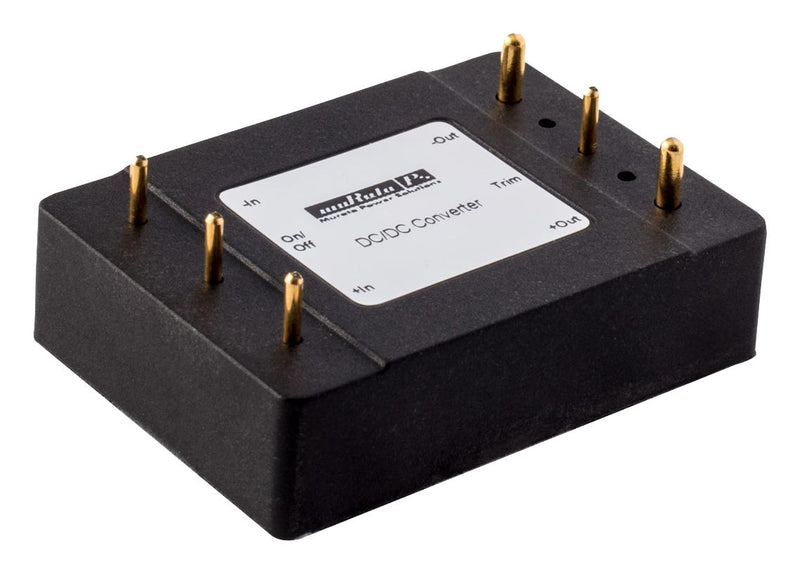 Murata Power Solutions IRS-12/4.5-Q48N-C Isolated Through Hole DC/DC Converter Railway 4:1 54 W 1 Output 12 V 4.5 A