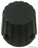 EHC (ELECTRONIC HARDWARE) 409R2B ROUND KNOB, 6.35MM