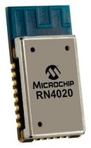 Microchip RN4020-V/RMBEC133 Bluetooth 4.1 Module 1.8V to 3.6V Supply 100m Range 1Mbps -92.5dBm 2.402GHz 2.480GHz