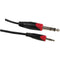 Stellar Labs 24-16242 3.5MM 3P Male TO 1/4IN Cable 3FT 42Y2471