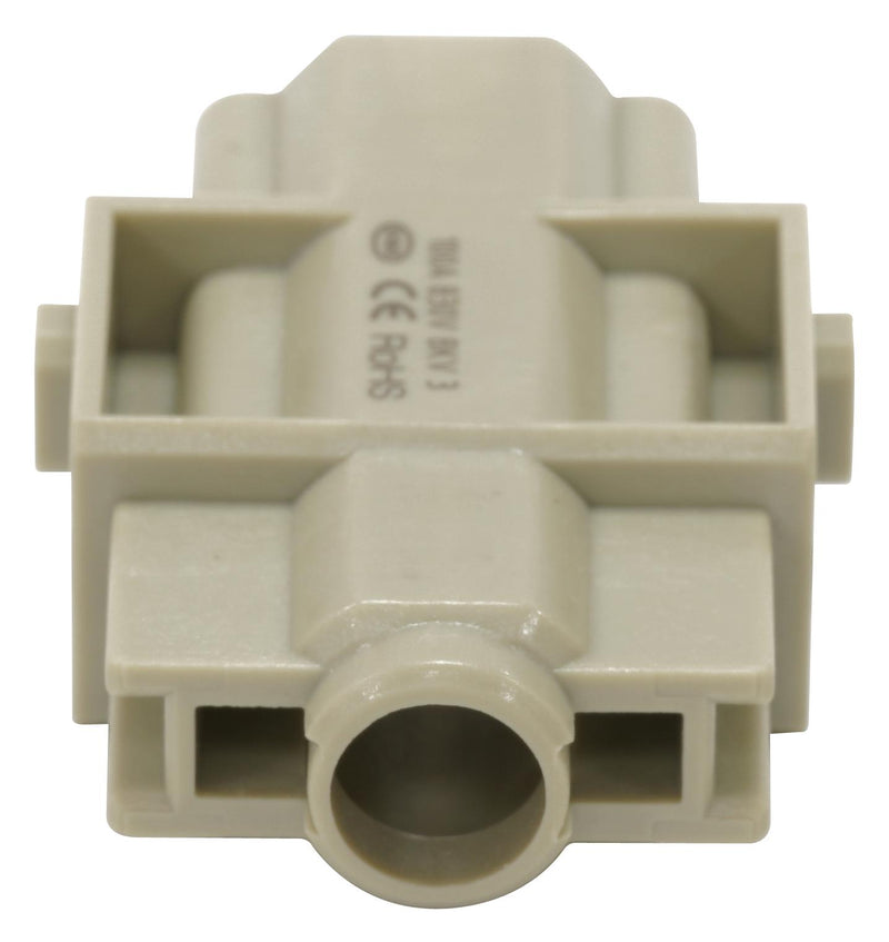 Multicomp PRO MP009466 Heavy Duty Connector MP-HM Inserts Module 1 Contact Receptacle