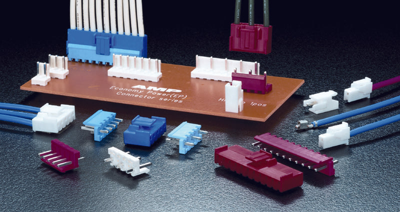 AMP - TE Connectivity 1-1123722-2. WIRE-BOARD Connector Receptacle 2 Posit