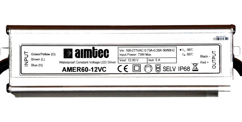 Aimtec AMER60-12V LED Driver Constant Current 60W